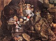 Still-Life of Flowers and Fruits
